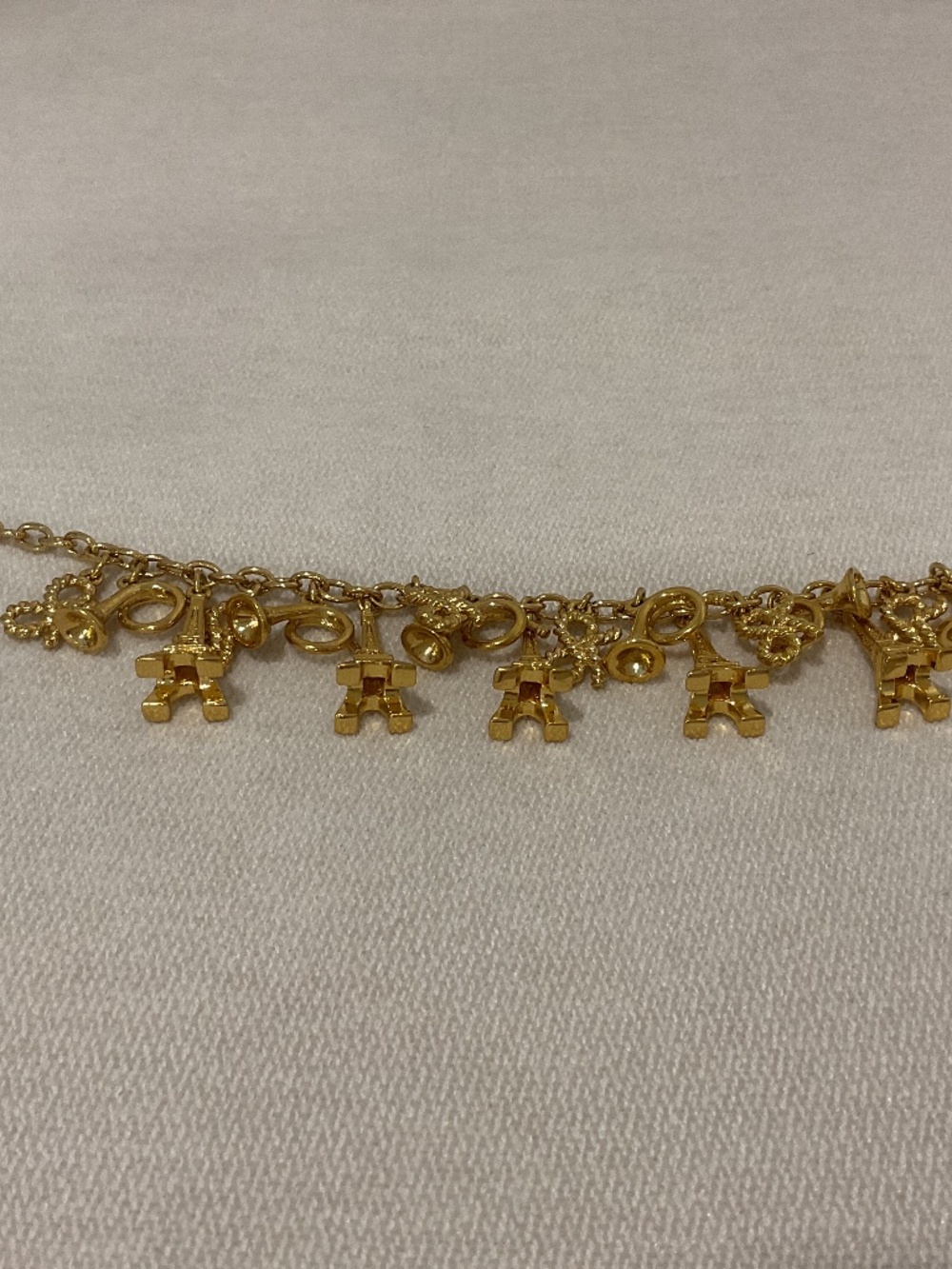 Kate Spade Gold Charm Bracelet